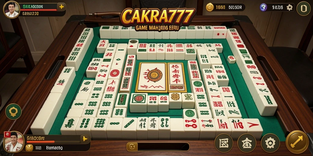 Tampilan permainan Mahjong yang seru di CAKRA777.