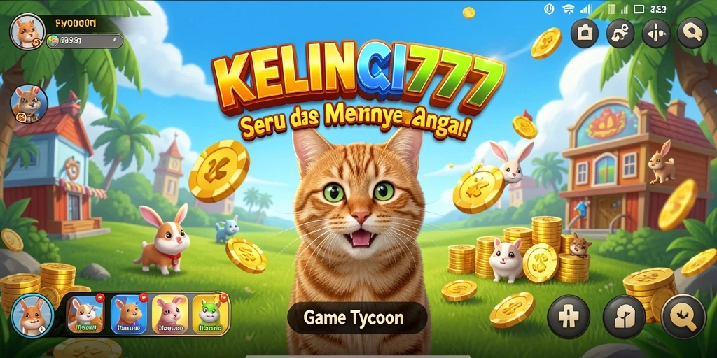 Gameplay menarik KELINCI777 dengan kelinci penuh warna.