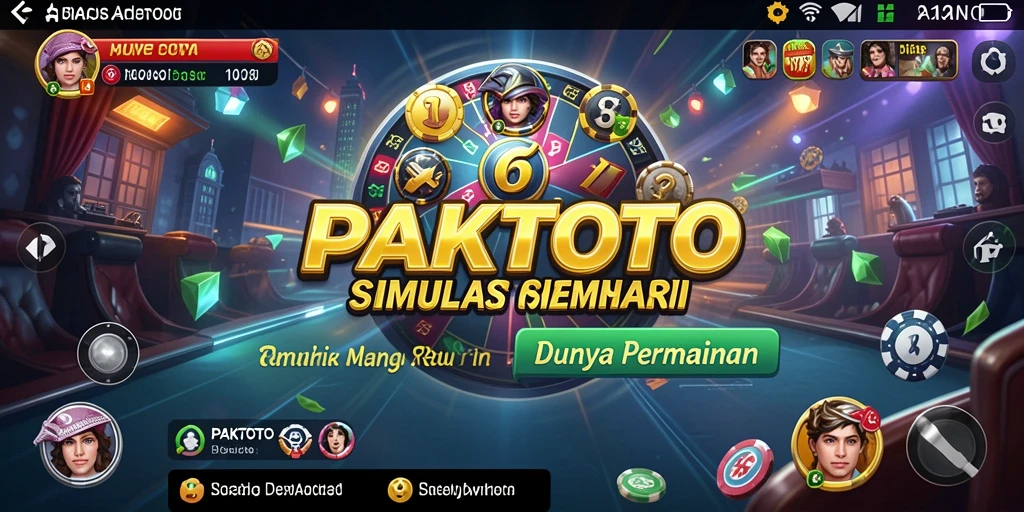 Tampilan gameplay PAKTOTO yang menarik dan interaktif.