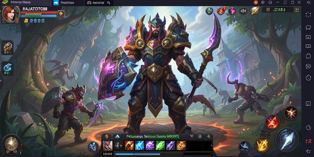 Screenshot gameplay RAJATOTO88 menampilkan petualangan seru dan interaksi antar pemain.