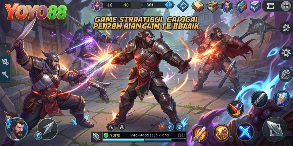 Tampilan seru dari gameplay <strong>YOYO88</strong> menantang strategi pemain.